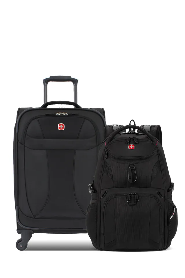 swissgear-weekend-escape-2-piece-luggage-set-black image 1