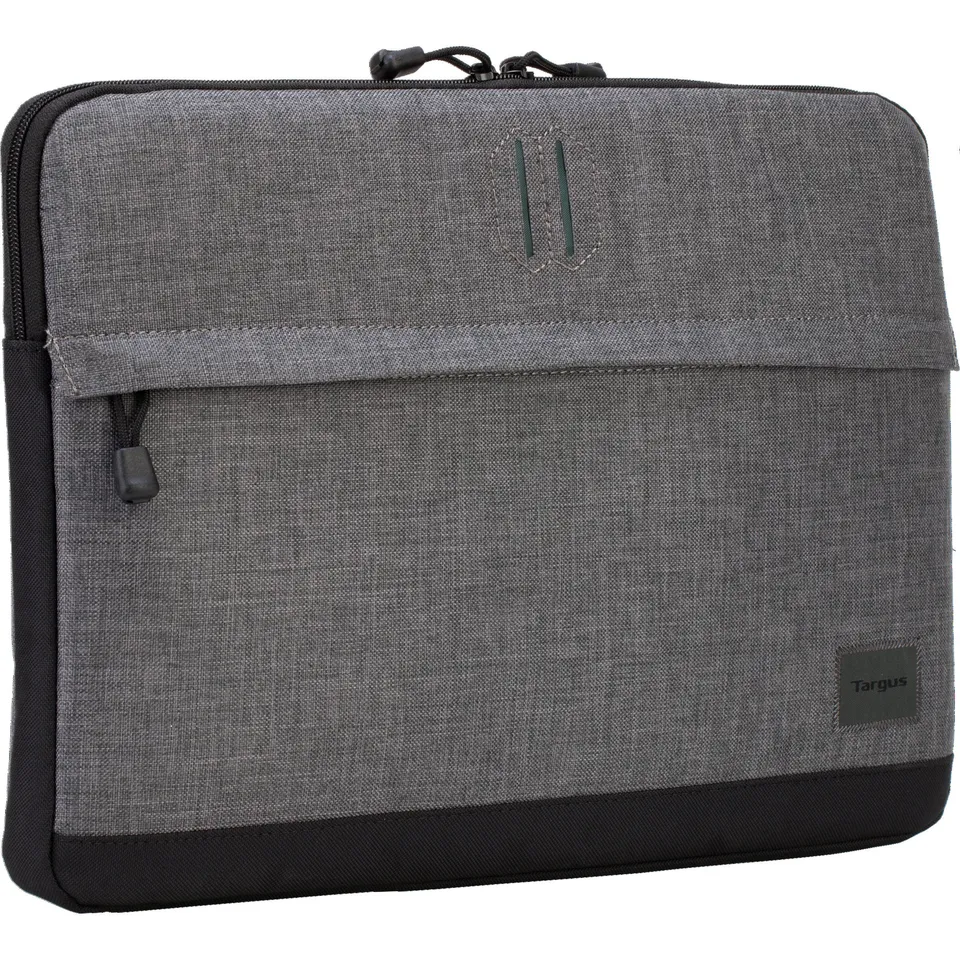 targus-strata-sleek-travel-laptop-sleeve-for-15-6-inch-laptop-gray-tss65904us image 1