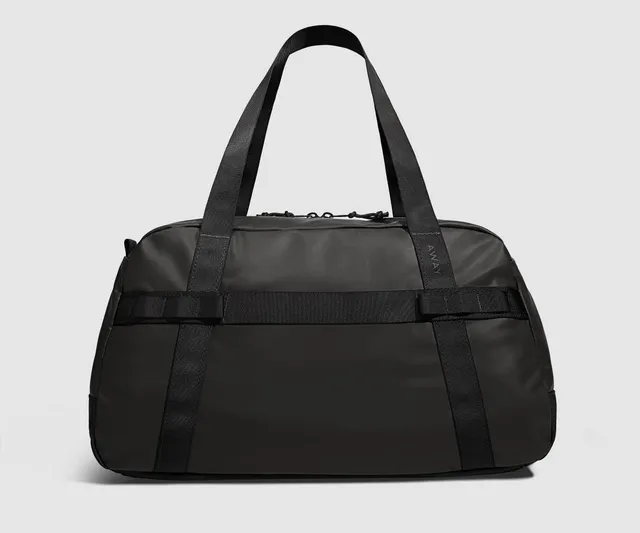 away-active-duffle-40l-in-jet-black-lightweight-travel-duffel-for-weekend-trips image 1