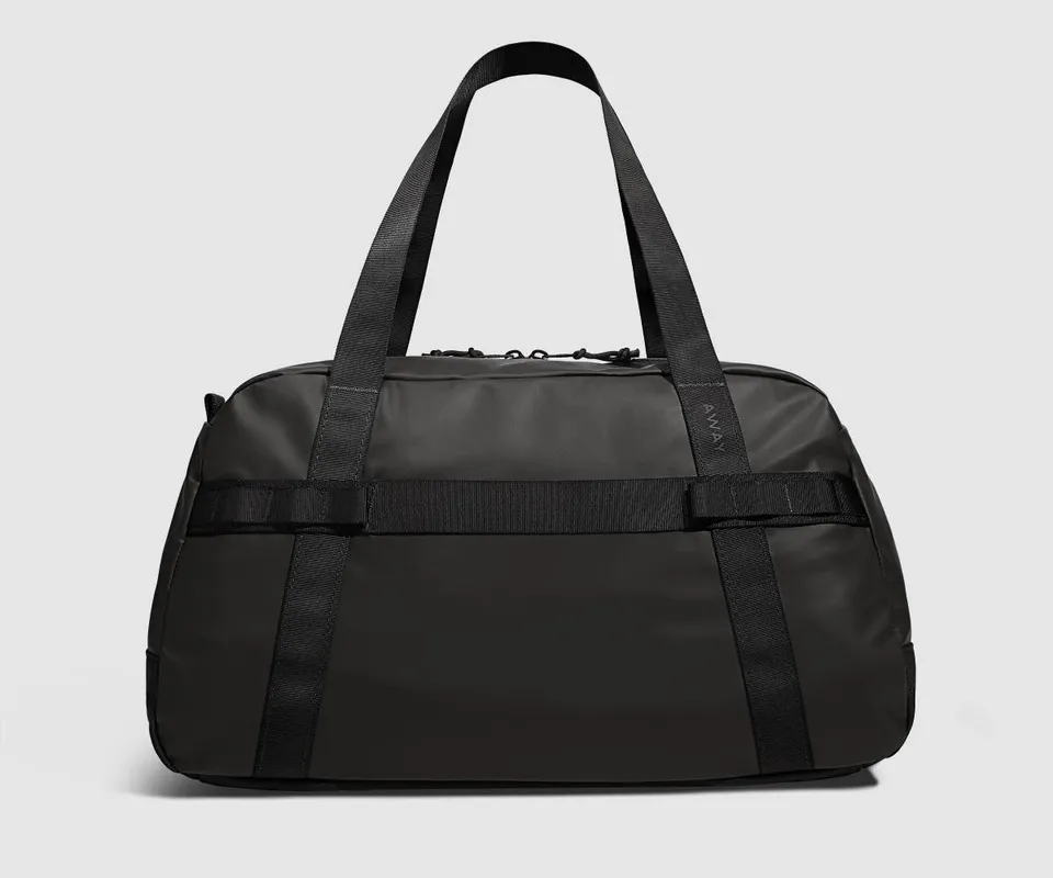 away-active-duffle-40l-in-jet-black-lightweight-travel-duffel-for-weekend-trips image 1