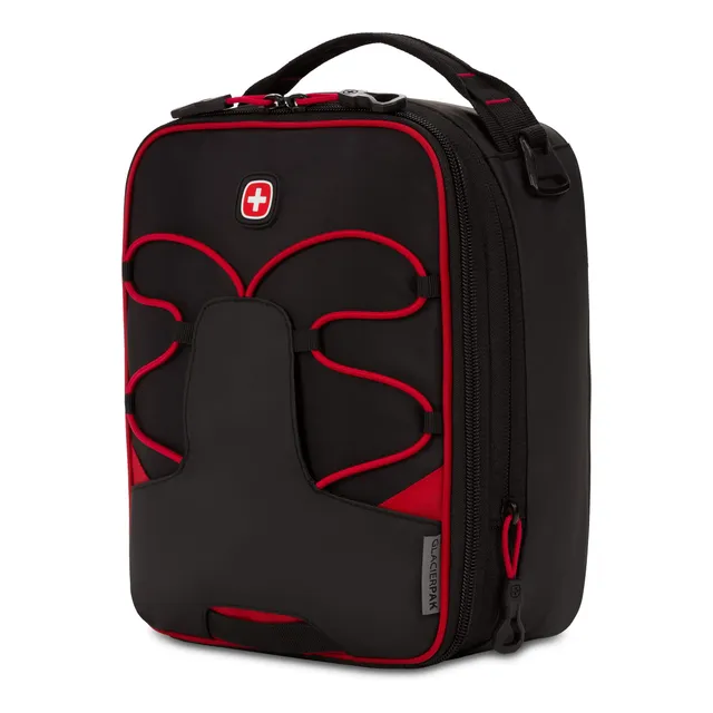 swissgear-3998-expandable-insulated-lunch-bag-black-red image 1