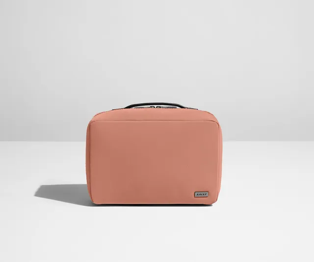 away-the-small-toiletry-bag-in-clay-pink-compact-travel-organizer image 1