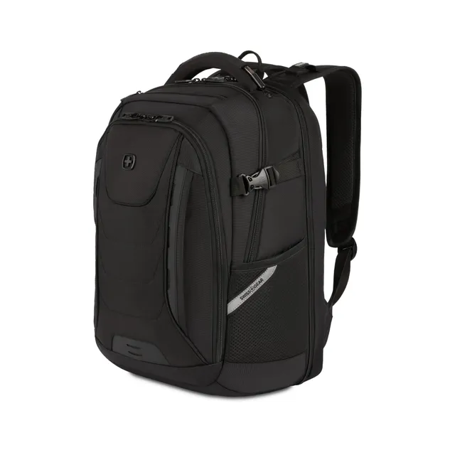 swissgear-travel-tech-pro-laptop-backpack-tsa-friendly-scansmart-16-inch-black image 1