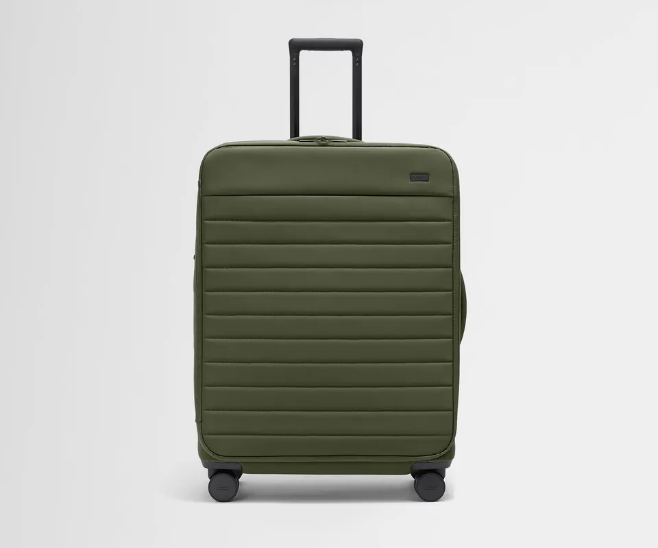 away-softside-large-suitcase-in-olive-green image 1