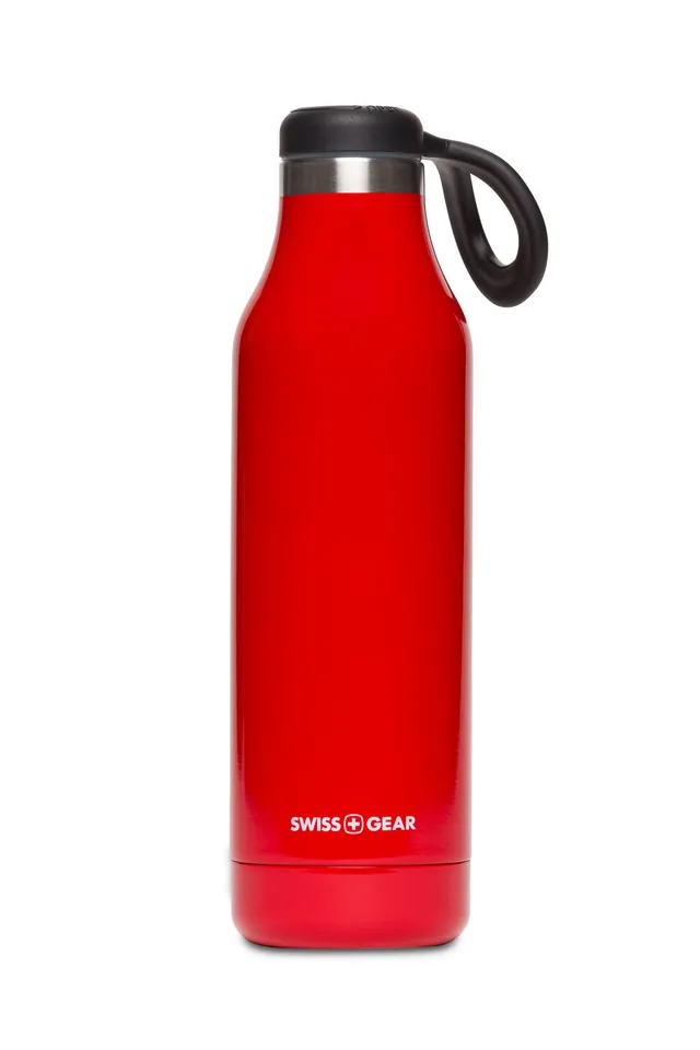 swissgear-heritage-18oz-insulated-water-bottle-stainless-steel image 1