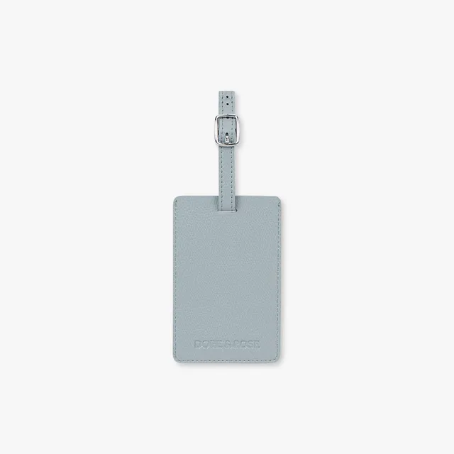 dore-rose-luggage-tag-premium-black-travel-accessory image 1