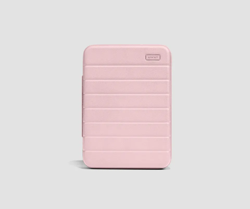 away-medium-tech-case-in-blush-pink-hard-shell-travel-organizer image 1