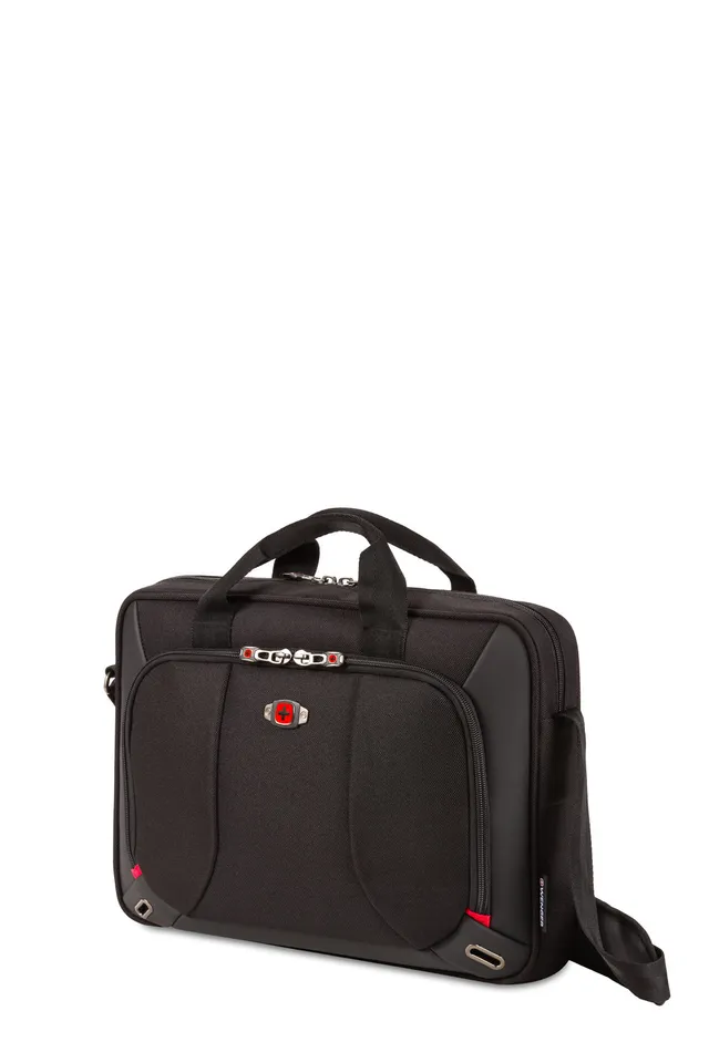 wenger-platform-16-laptop-slimcase-premium-padded-briefcase-for-macbook-pro-16 image 1