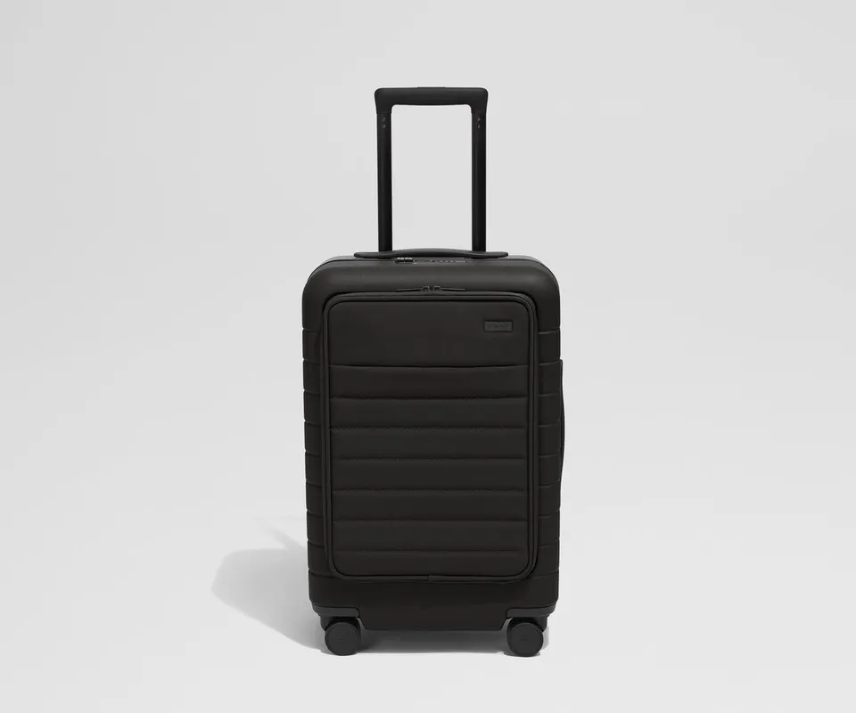 away-the-executive-carry-on-in-jet-black-business-travel-luggage-with-14-laptop- image 1