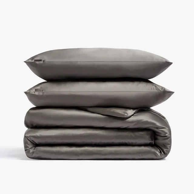 dore-rose-premium-silk-duvet-cover-set-23-momme-mulberry-silk-multiple-sizes image 1