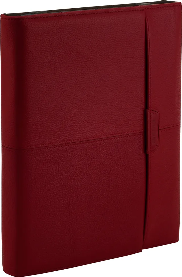 targus-zierra-leather-portfolio-for-tablets-red-brown-thz03202us image 1