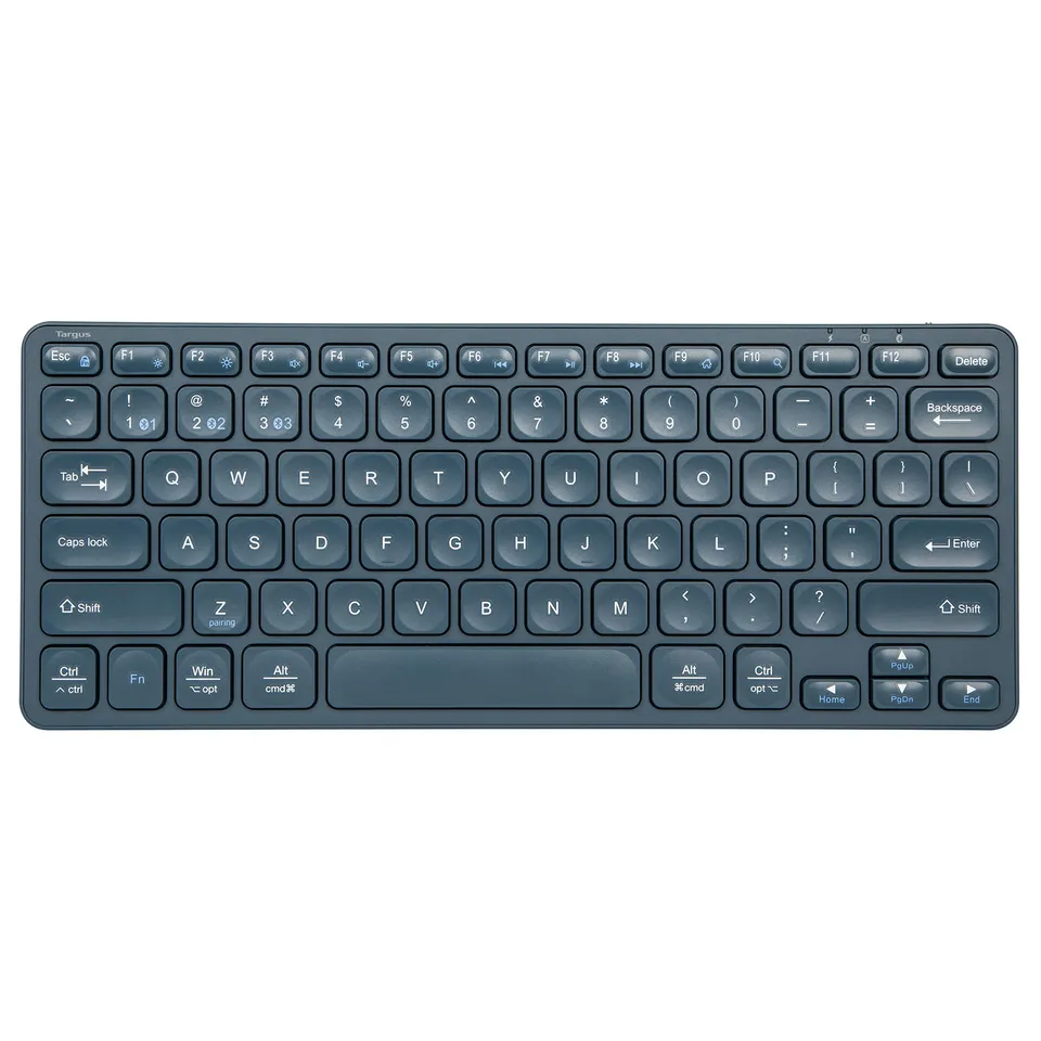 targus-compact-multi-device-bluetooth-keyboard-for-pc-mac-blue-pkb86202us image 1