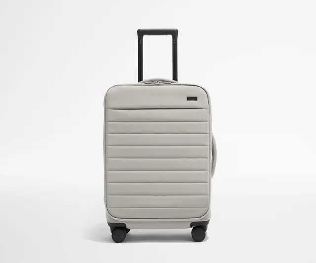 away-softside-bigger-carry-on-in-cloud-gray-standard-size-softside-luggage image 1