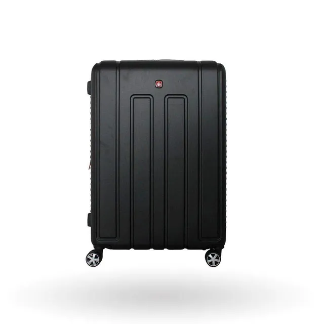 swissgear-vaud-hardside-expandable-luggage-with-spinner-wheels-black-checked-med image 1