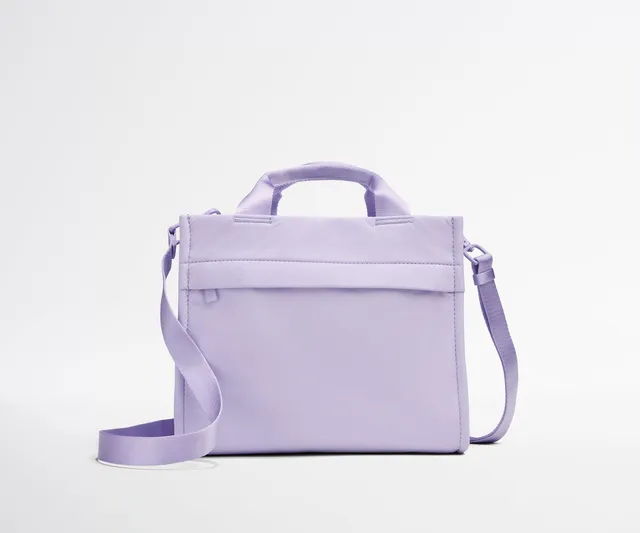 away-featherlight-mini-daily-tote-in-lavender-haze-purple image 1
