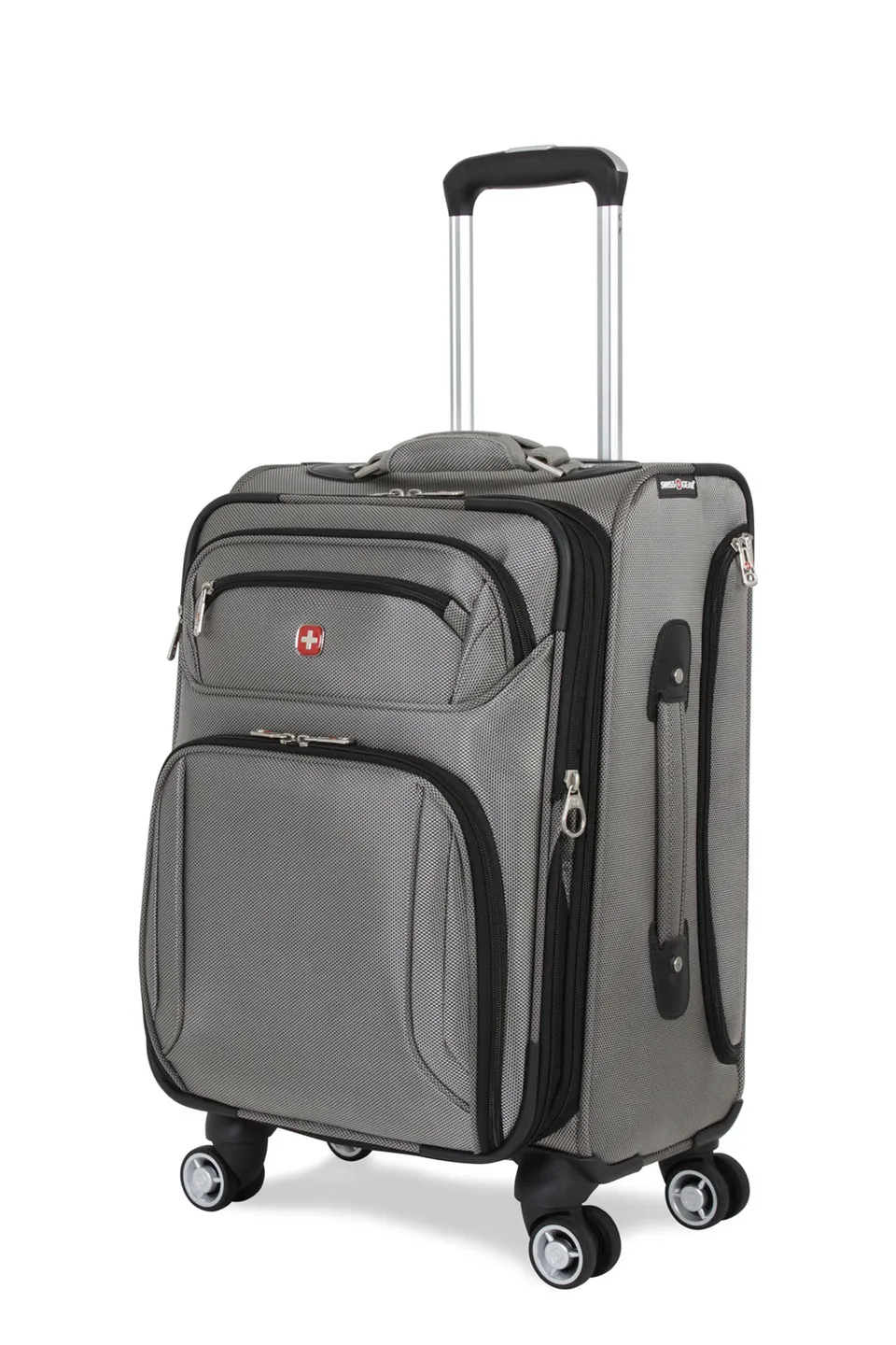 swissgear-zurich-deluxe-carry-on-spinner-expandable-8-wheel-360-mobility-aviatio image 1