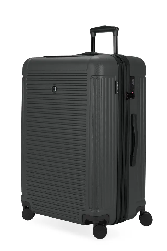swissgear-summit-reserve-large-checked-spinner-suitcase image 1