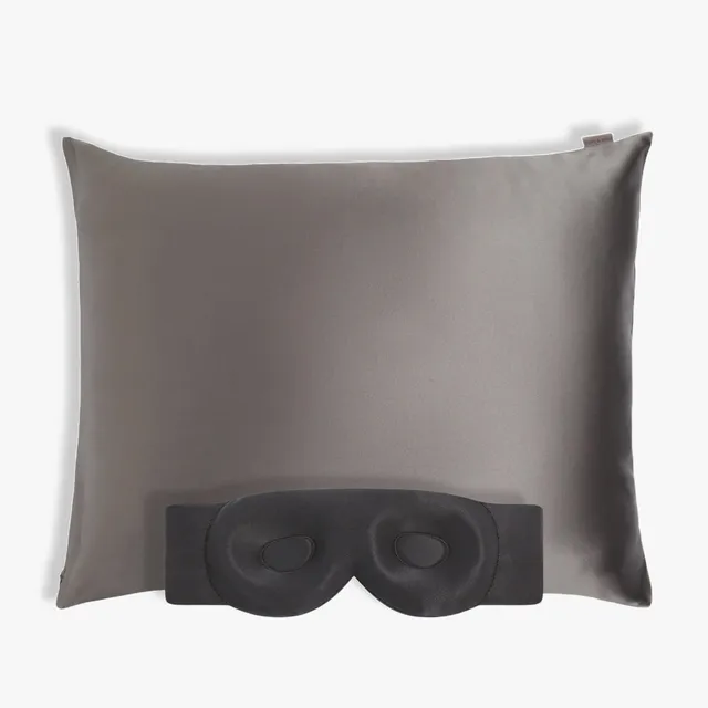dore-rose-aura-sleep-bundle-silk-sleep-mask-and-pillowcase-set image 1