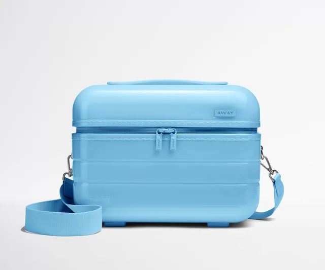 away-train-case-in-glazed-opal-blue-metallic-satin-finish-durable-polycarbonate- image 1