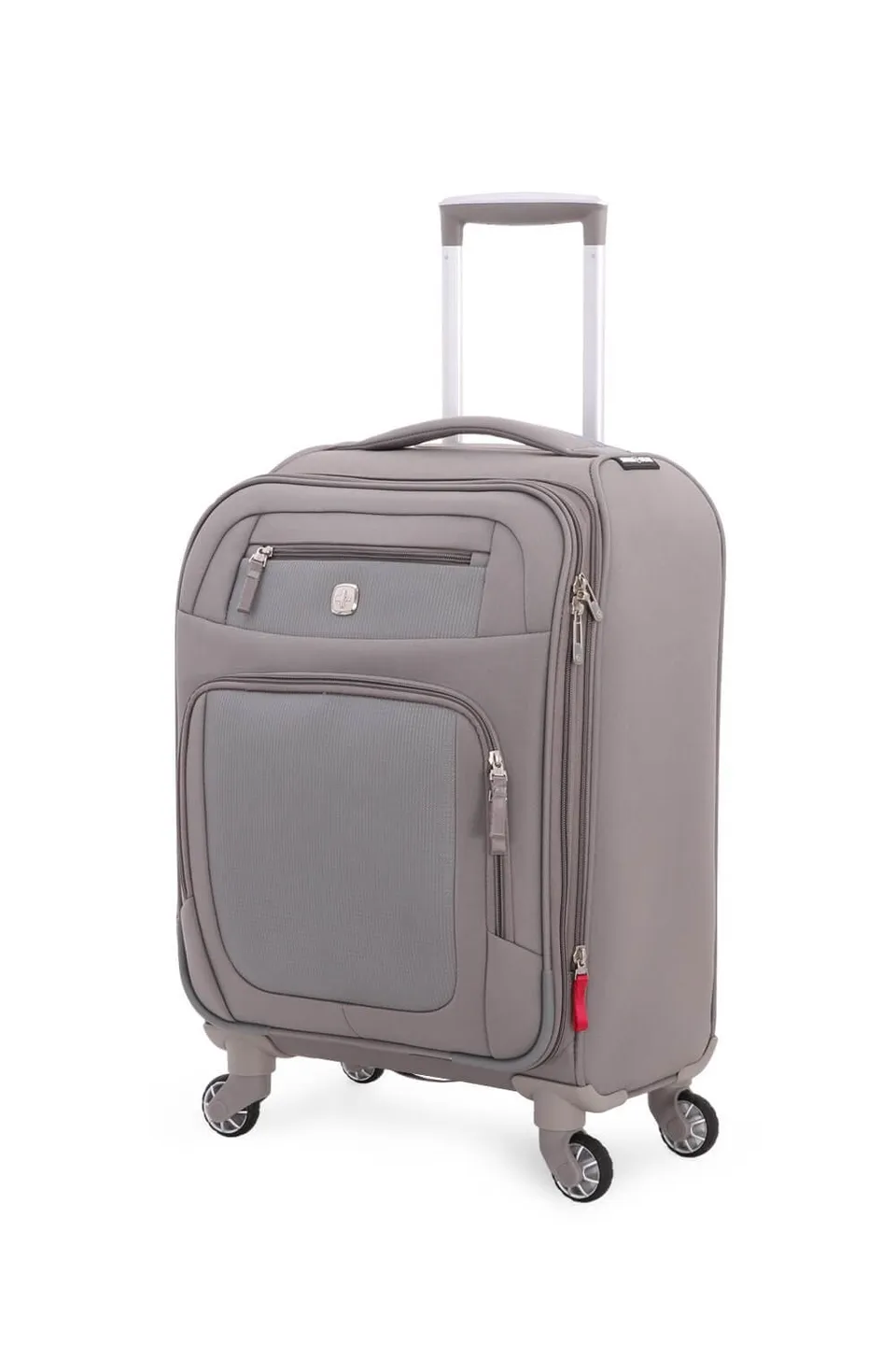 swissgear-stonebridge-softside-expandable-luggage-with-spinner-wheels-grey-carry image 1