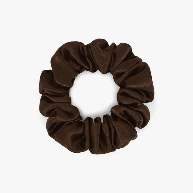 dore-rose-large-scrunchie-23-momme-silk-hair-accessory image 1
