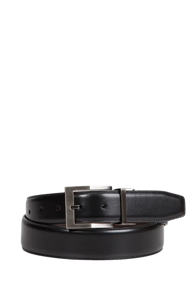 swissgear-contemporary-reversible-xlarge-leather-belt-black-brown-2-in-1 image 1