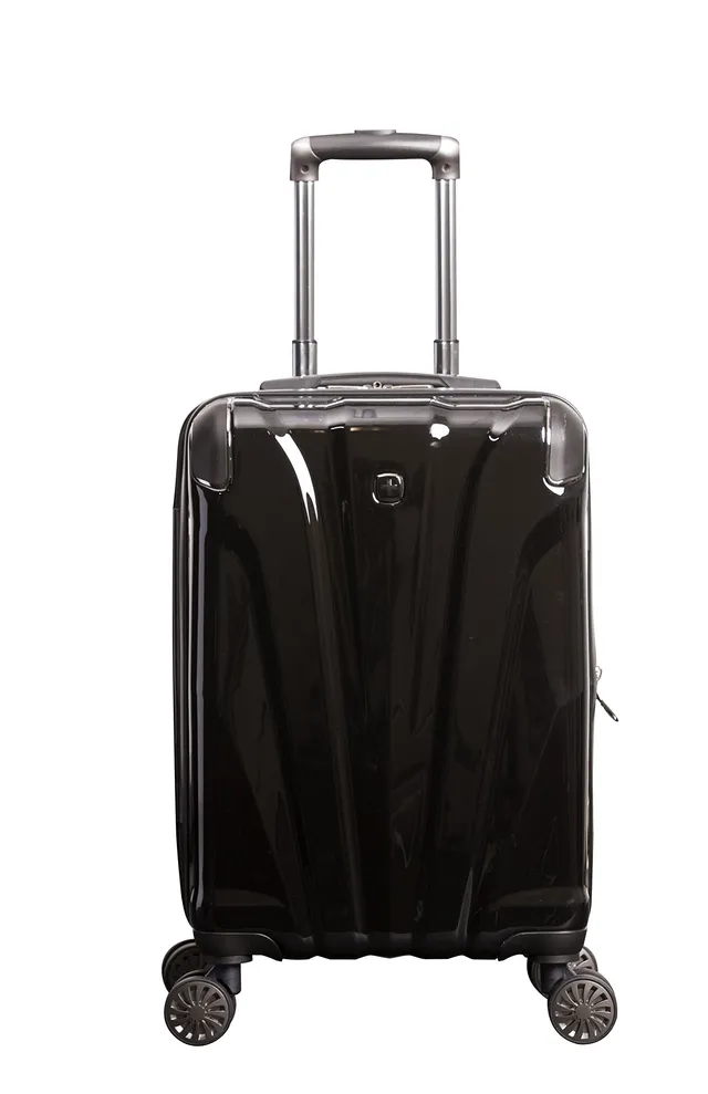 swissgear-7330-cascade-hardside-expandable-luggage-set-2-piece-19-28-black image 1