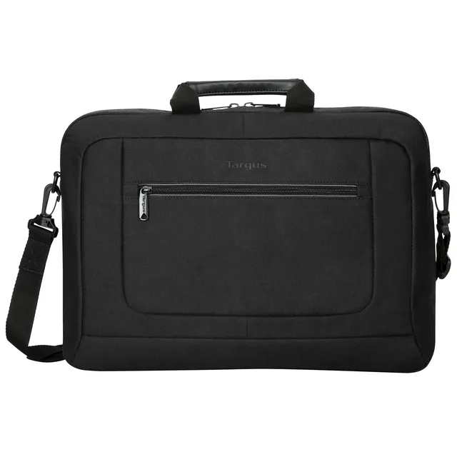 targus-classic-commuter-slimcase-15-6-lightweight-messenger-bag-with-water-resis image 1