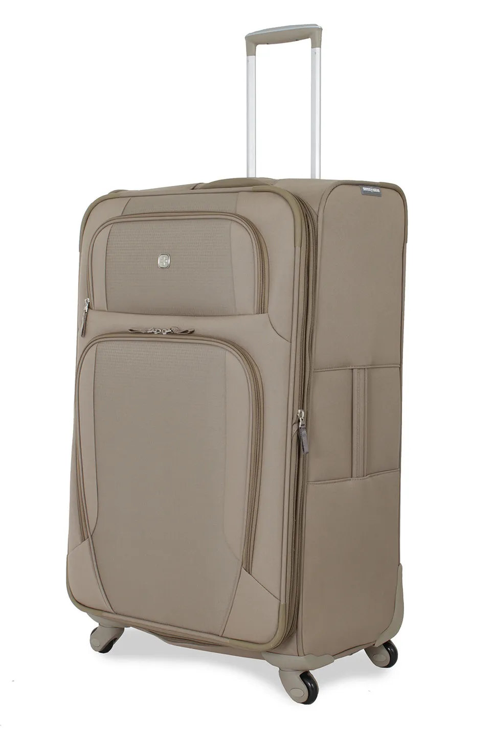 swissgear-7353-large-checked-spinner-expandable-900d-polyester-4-wheel-360-maneu image 1