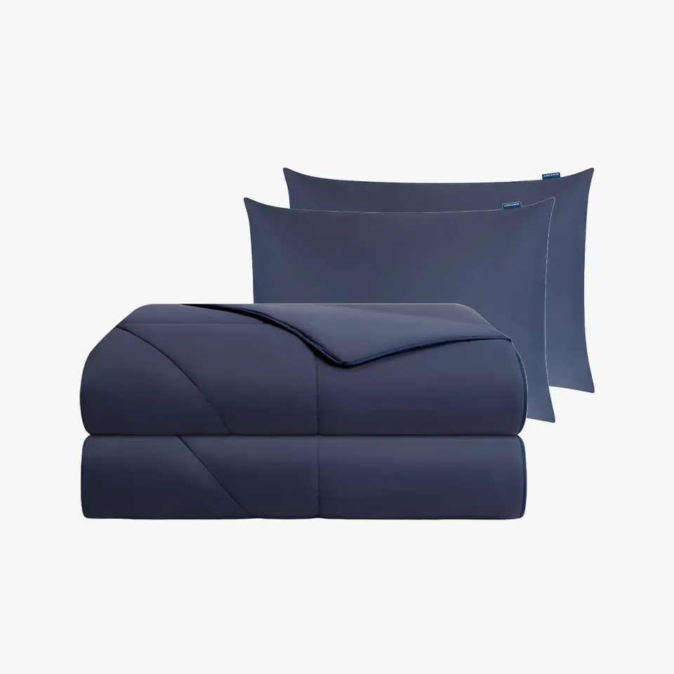dore-rose-cooling-sleep-bundle-comforter-pillowcases image 1