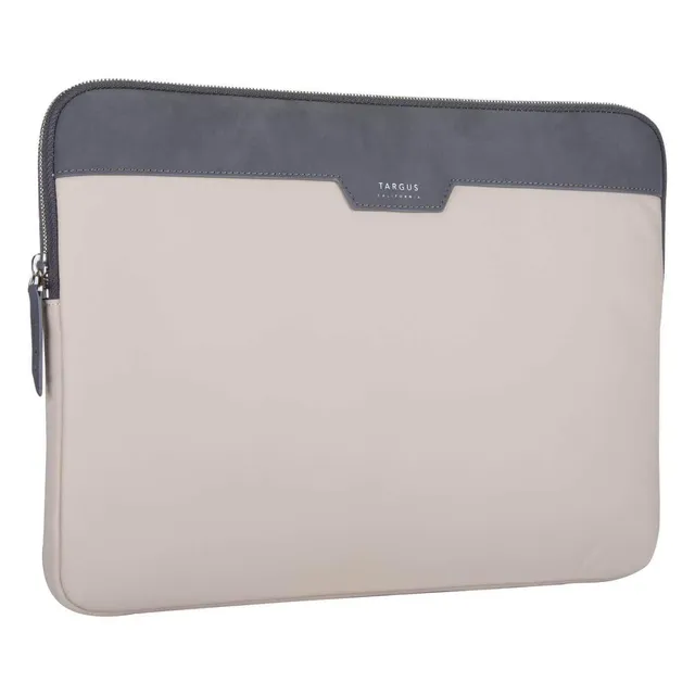 targus-newport-11-12-inch-laptop-sleeve-with-durable-water-repellent-nylon-tan-t image 1