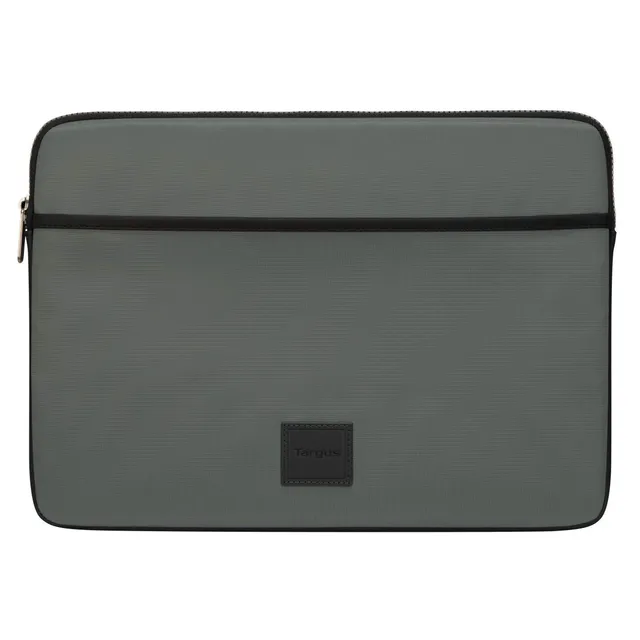 targus-urban-laptop-sleeve-for-14-inch-laptop-weather-resistant-olive-tbs93405gl image 1