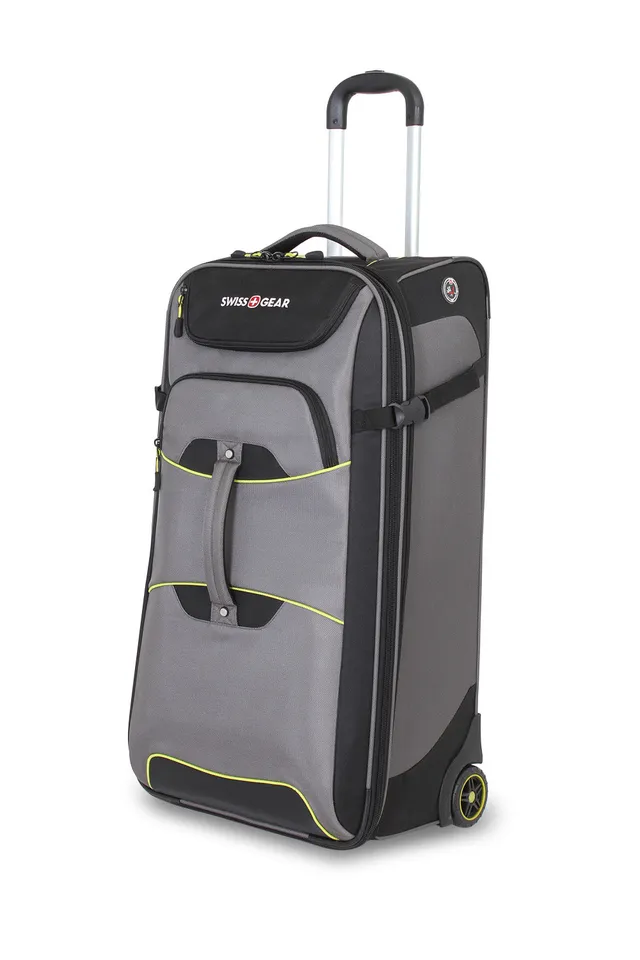 swissgear-7261-upright-30-duffel-roller-wheeled-duffel-luggage-with-outboard-whe image 1