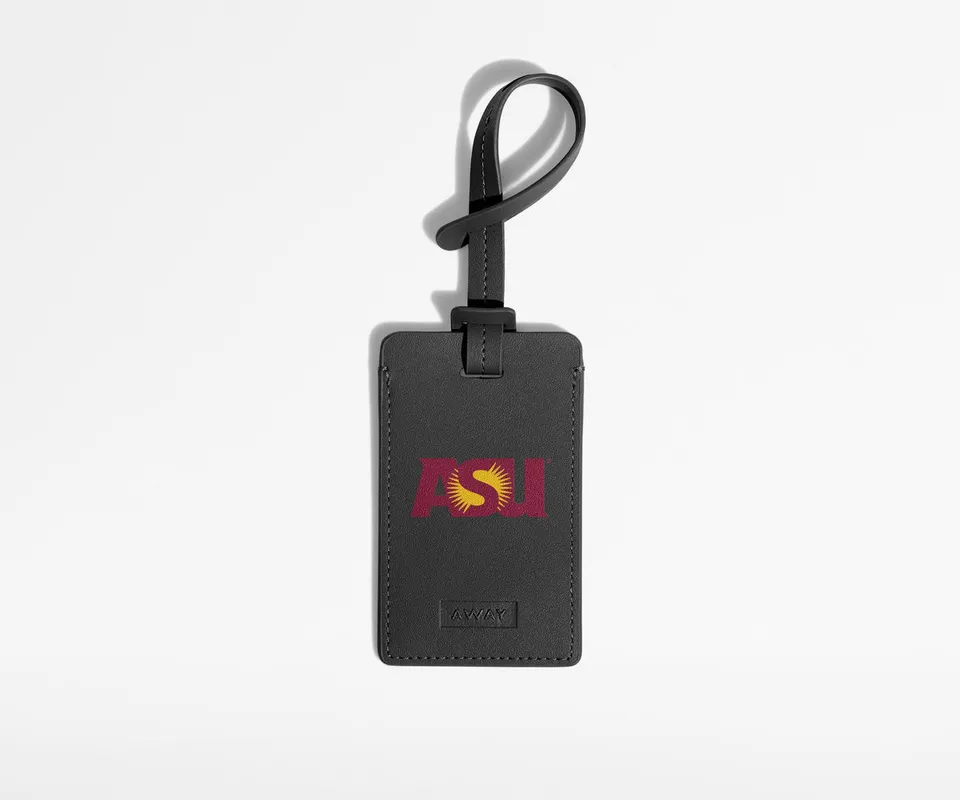 away-collegiate-luggage-tag-in-asu image 1