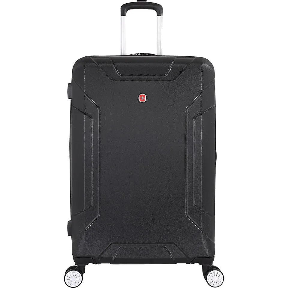 swissgear-annex-hardside-expandable-luggage-with-spinner-wheels-black-checked-la image 1