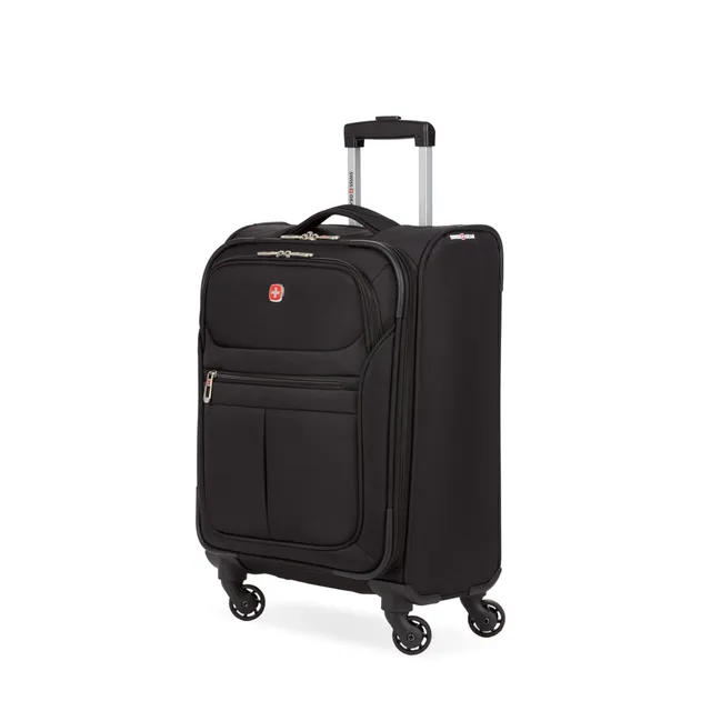swissgear-4010-softside-spinner-luggage-18-inch-carry-on-black image 1