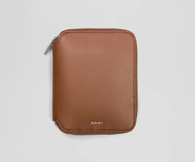 away-slim-jewelry-organizer-saddle-brown image 1