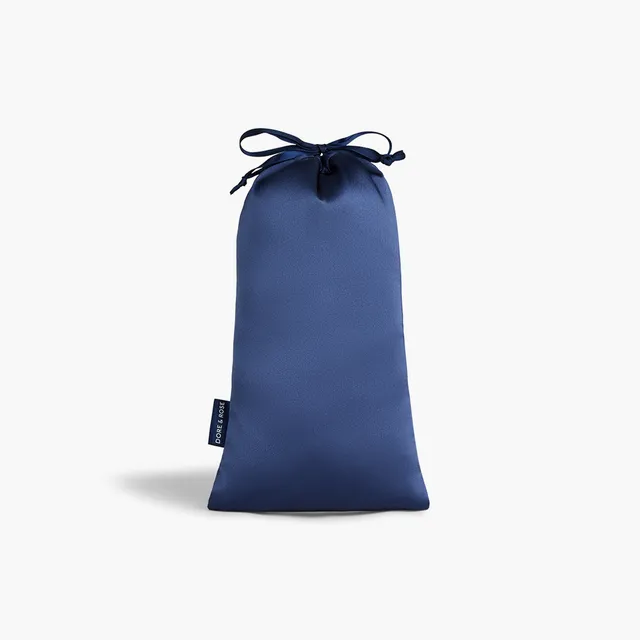 dore-rose-luxury-silk-travel-pouch-for-sleep-essentials image 1