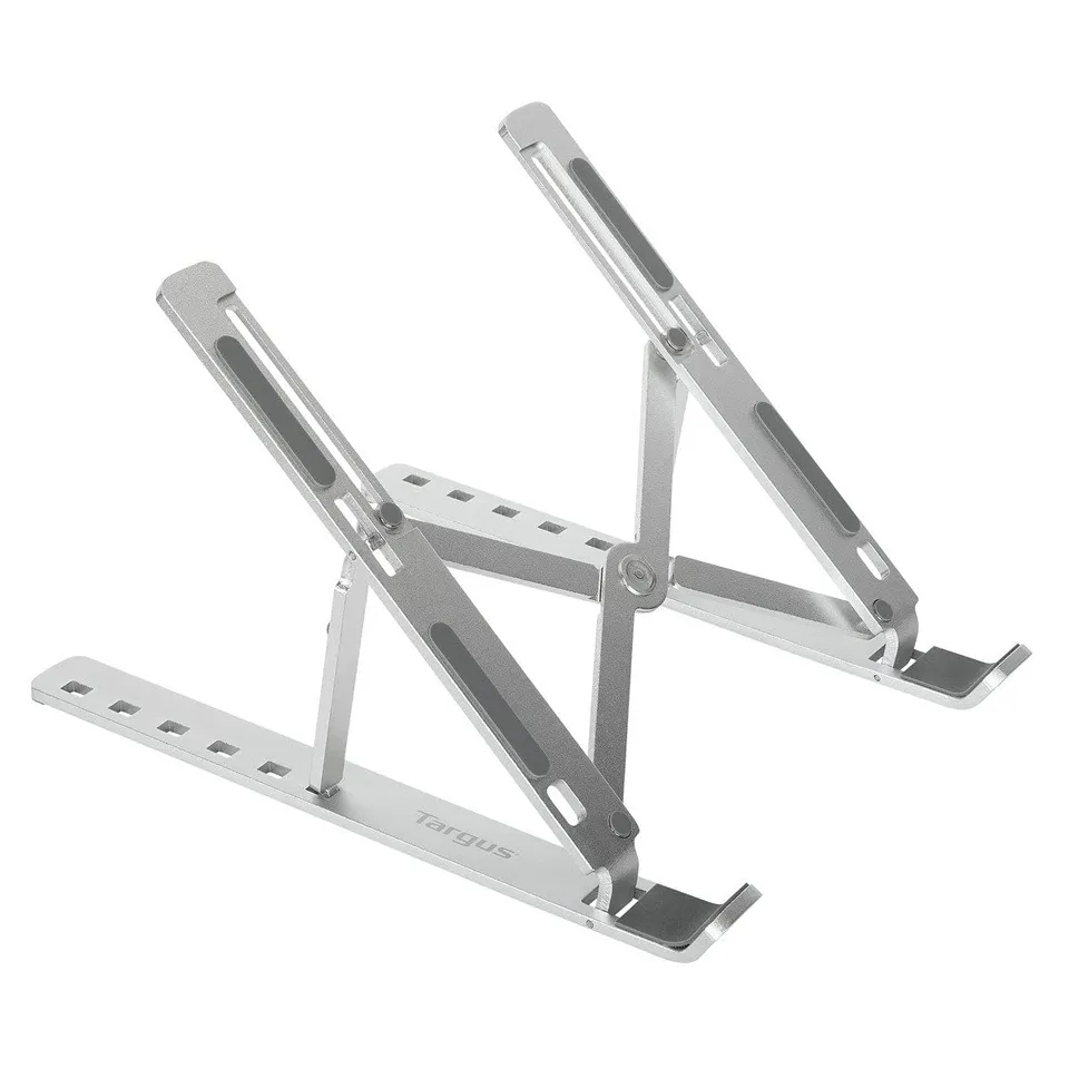 targus-portable-ergonomic-laptop-tablet-stand-aluminum-6-adjustable-heights image 1