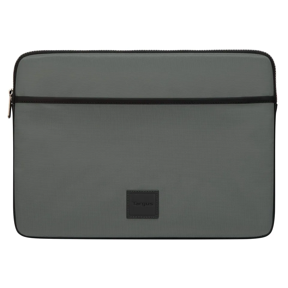 targus-urban-protective-laptop-sleeve-for-13-14-inch-laptops-olive-slim-stylish image 1