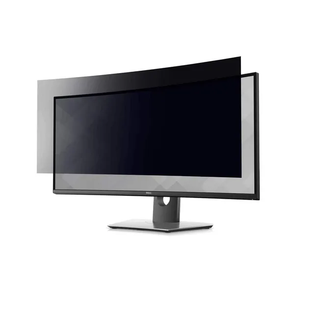 targus-4vu-privacy-screen-for-dell-u3417w-clear-side-view-protection-glare-reduc image 1