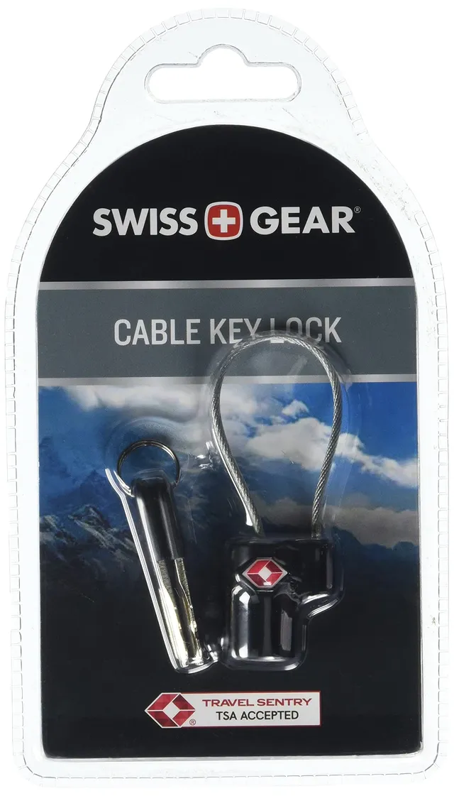 swissgear-travel-key-cable-luggage-lock-tsa-accepted-black image 1