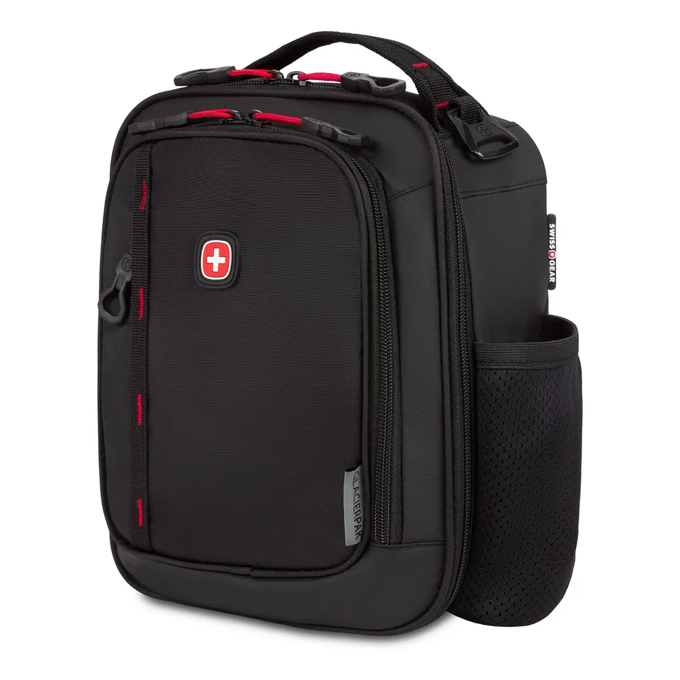 swissgear-3999-insulated-lunch-bag-black-red-durable-and-compact image 1