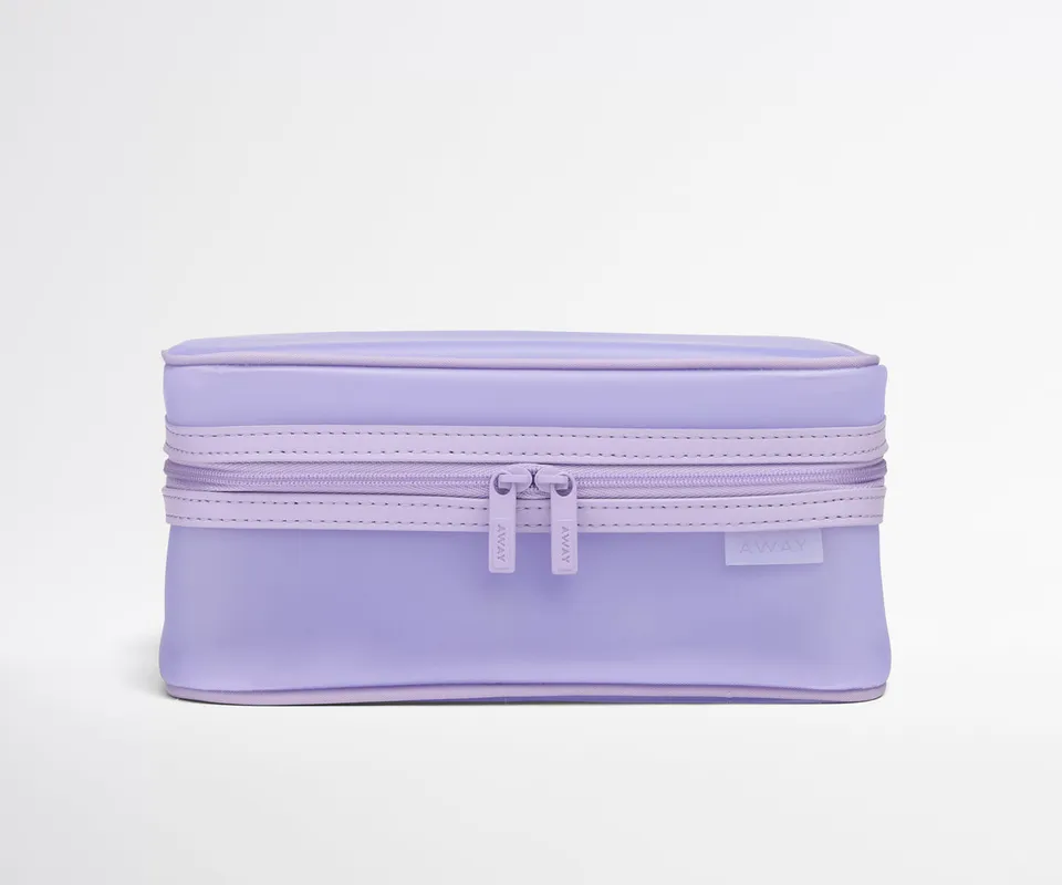 away-clear-toiletry-bag-in-lavender-haze-purple image 1