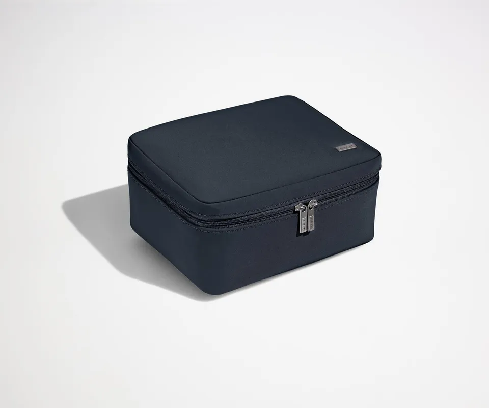 away-the-cosmetics-bag-in-navy-blue image 1