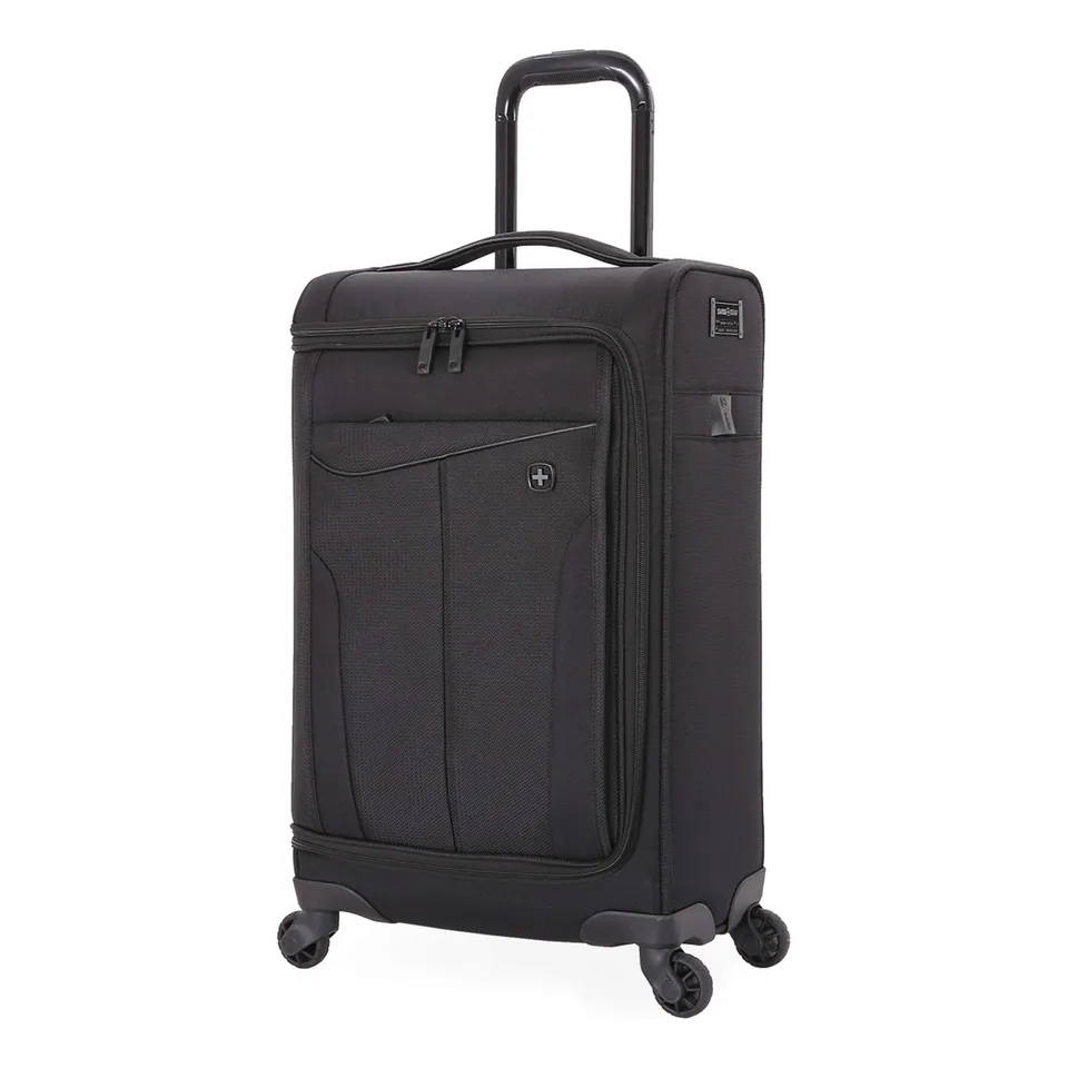 swissgear-getaway-2-0-expandable-carry-on-usb-spinner-with-garment-bag-6067-blac image 1