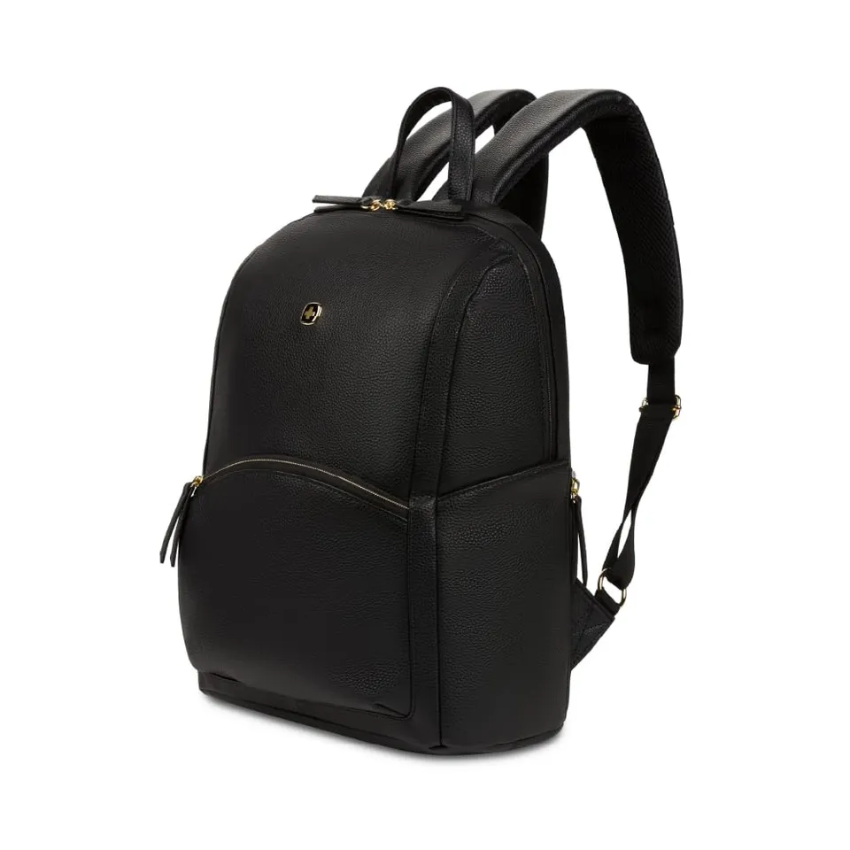 swissgear-serenity-luxe-women-s-laptop-backpack-fits-13-inch-laptops-vegan-leath image 1