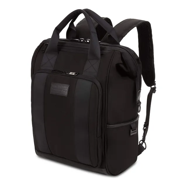 swissgear-3577-laptop-backpack-fits-16-inch-laptop-doctor-bag-style-black-stealt image 1