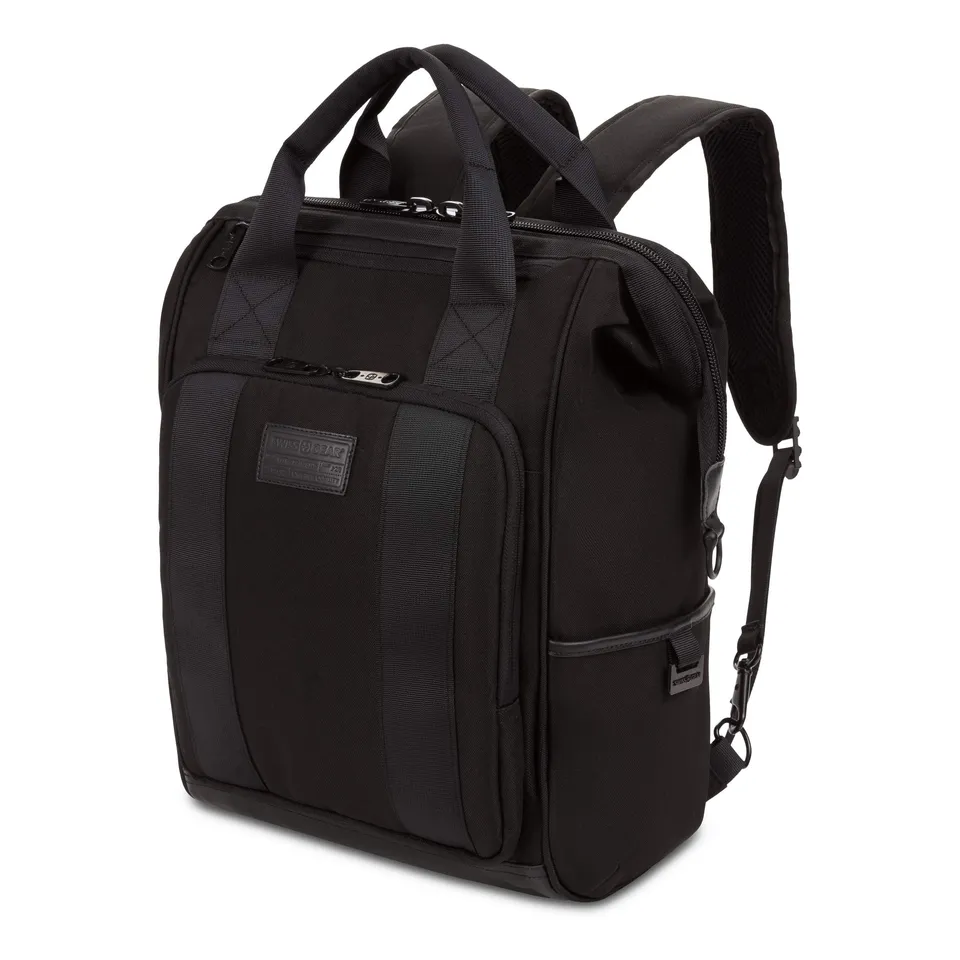 swissgear-3577-laptop-backpack-fits-16-inch-laptop-doctor-bag-style-black-stealt image 1