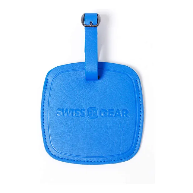 swissgear-jumbo-blue-luggage-tag-extra-large-4-inch-durable-pvc-metal-free-easy- image 1